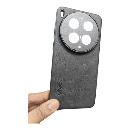 Vivo X300 Ultra 5G Luxury Leather ( Side Soft, Back Hard ) Premium Quality Back Cover Case