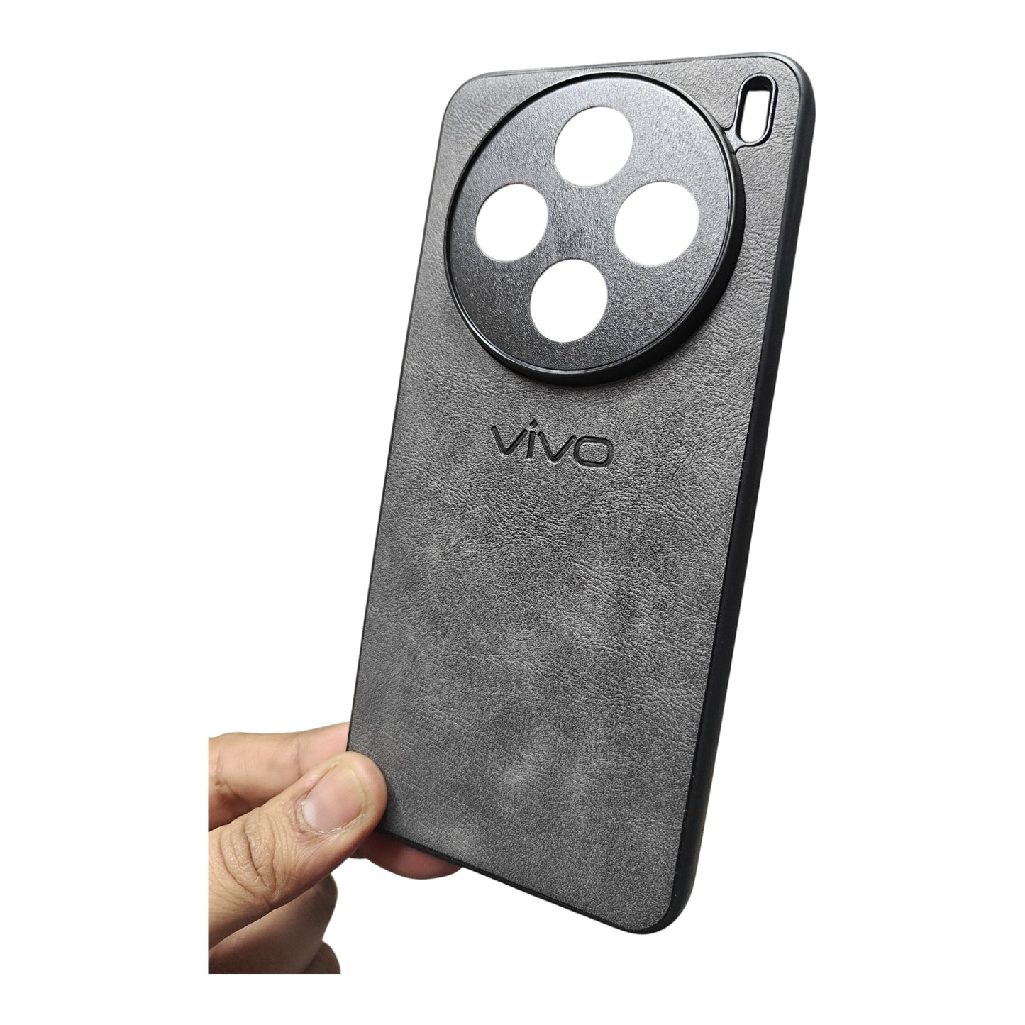 Vivo X200T 5G Luxury Leather ( Side Soft, Back Hard ) Premium Quality Back Cover Case