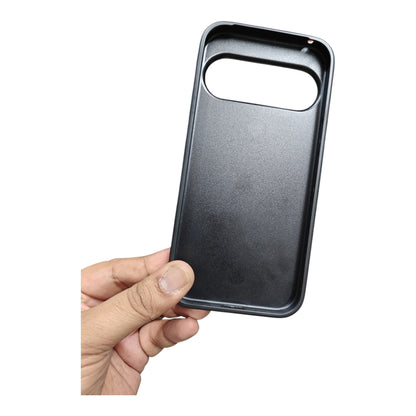 Google Pixel 10 / Pixel 10 Pro 5G Magsafe Premium Quality Leather ( Side Soft, Back Hard ) Back Cover Case