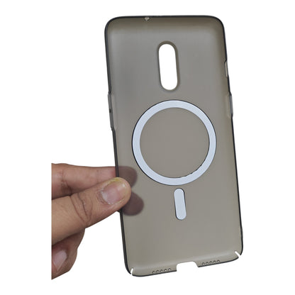 OnePlus 7 Premium Quality Magsafe Matte Hard Plastic Back Cover Case
