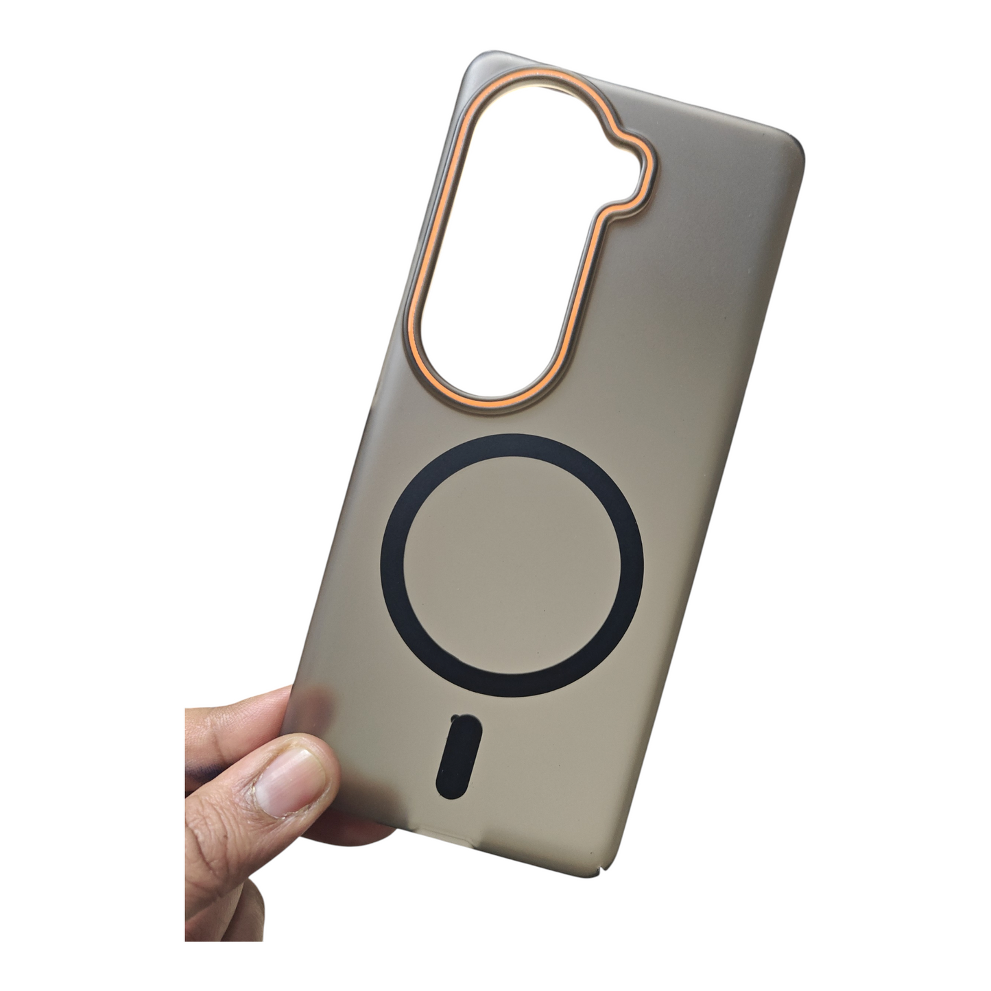 Vivo V40E & iQOO Z9s Royal Star Premium Quality Magsafe Matte Hard Plastic Back Cover Case