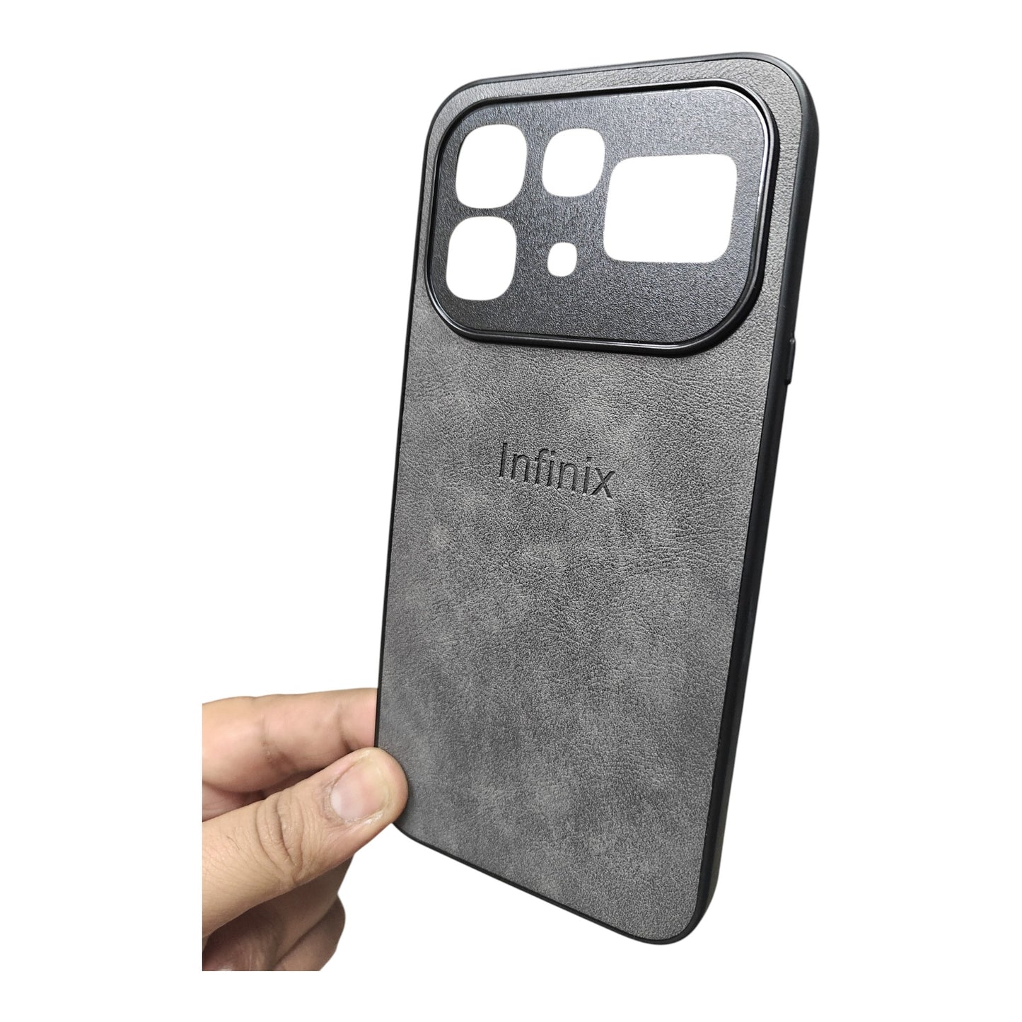 Infinix Note 60 Pro 5G / Infinix Note 60 5G Luxury Leather ( Side Soft, Back Hard ) Premium Quality Back Cover Case