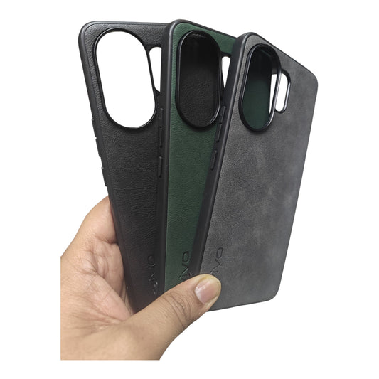 Vivo V60 / V60E / T4 Pro 5G Luxury Leather ( Side Soft, Back Hard ) Premium Quality Back Cover Case