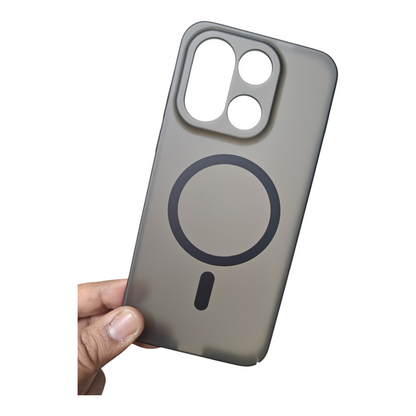 OnePlus 15 5G / OnePlus15 5G Premium Quality Magsafe Matte Hard Plastic Back Cover Case