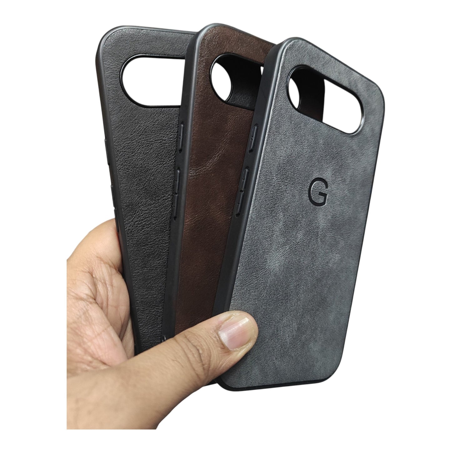 Google Pixel 10A 5G Luxury Leather ( Side Soft, Back Hard ) Premium Quality Back Cover Case