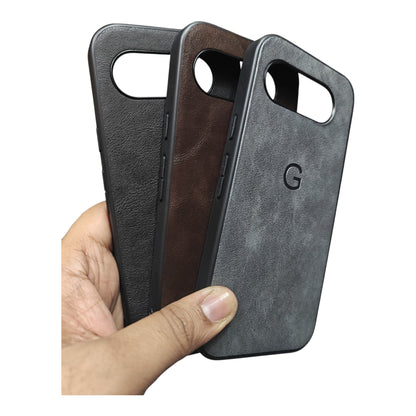 Google Pixel 10A 5G Luxury Leather ( Side Soft, Back Hard ) Premium Quality Back Cover Case