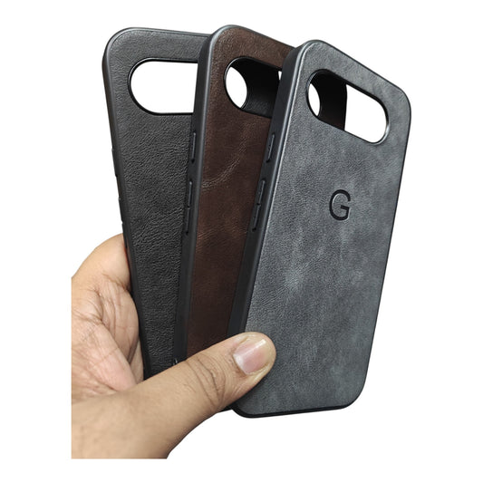 Google Pixel 10A 5G Luxury Leather ( Side Soft, Back Hard ) Premium Quality Back Cover Case