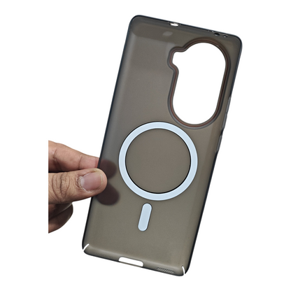 Oppo Reno 11 5G Royal Star Premium Quality Magsafe Matte Hard Plastic Back Cover Case