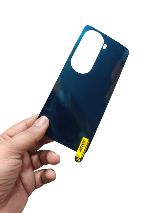 Vivo V40E / iQOO Z9s Clear Finish Mobile Back Membrane Protector Protection Guard - Royal Star