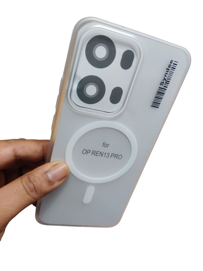 Oppo Reno 13 Pro Syndee Premium Quality Magsafe Matte Hard Plastic Back Cover Case - Royal Star