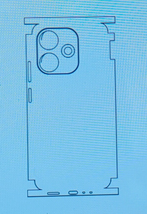 Oppo A5 Pro 5G Matte & Glossy Finish Back Lamination Membrane Protector Protection Guard - Royal Star