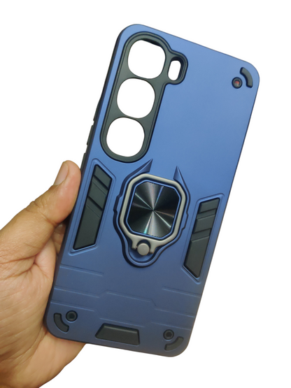 Vivo Y300 Premium Quality D5 Tough Armor Back Cover Case - Royal Star