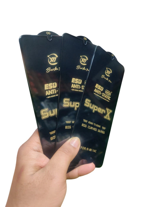 Xiaomi Redmi 14C / Redmi A4 5g Tempered Glass Screen Protector Guard ( Pack of 3 )