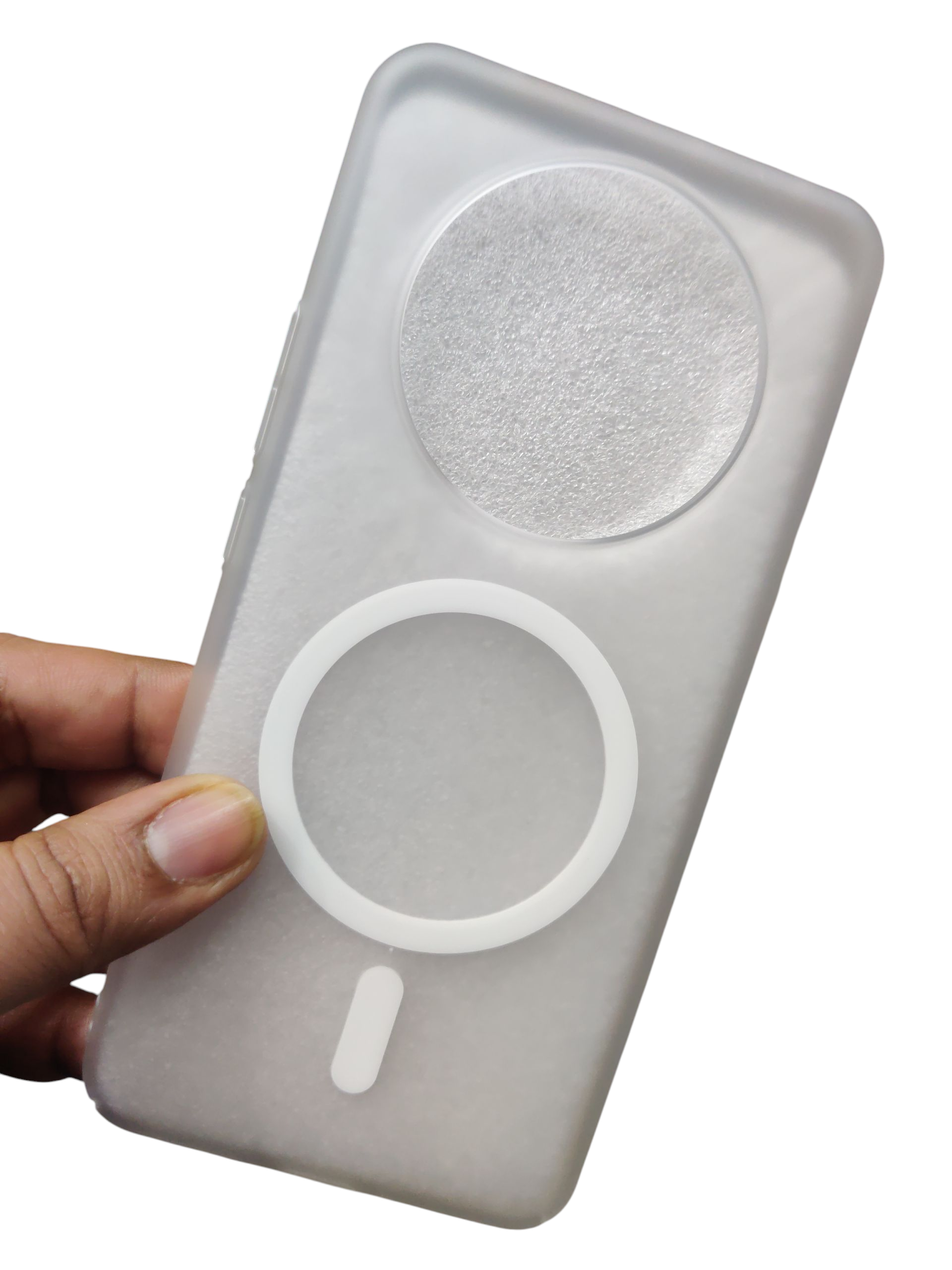 Realme P3 Pro 5G Premium Quality Magsafe Matte Hard Plastic Back Cover Case - Royal Star