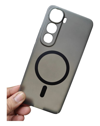 Vivo Y400 4G / 5G Premium Quality Magsafe Matte Hard Plastic Back Cover Case