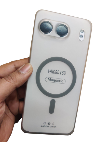OnePlus Nord 4 / Nord4 5G Premium Quality Magsafe Matte Hard Plastic Back Cover Case