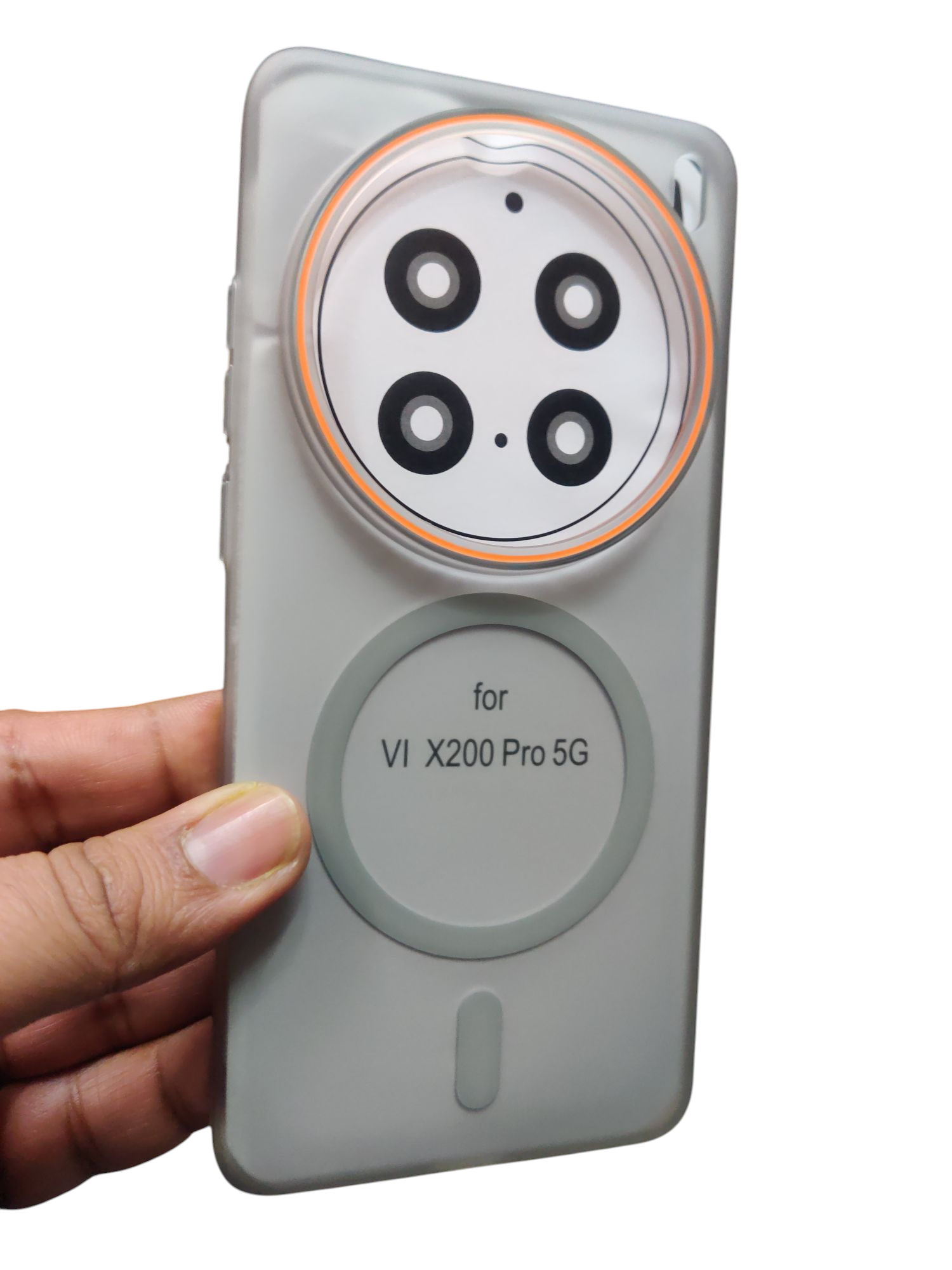 Vivo X200 Pro Royal Star Premium Quality Magsafe Matte Hard Plastic Back Cover Case - Royal Star