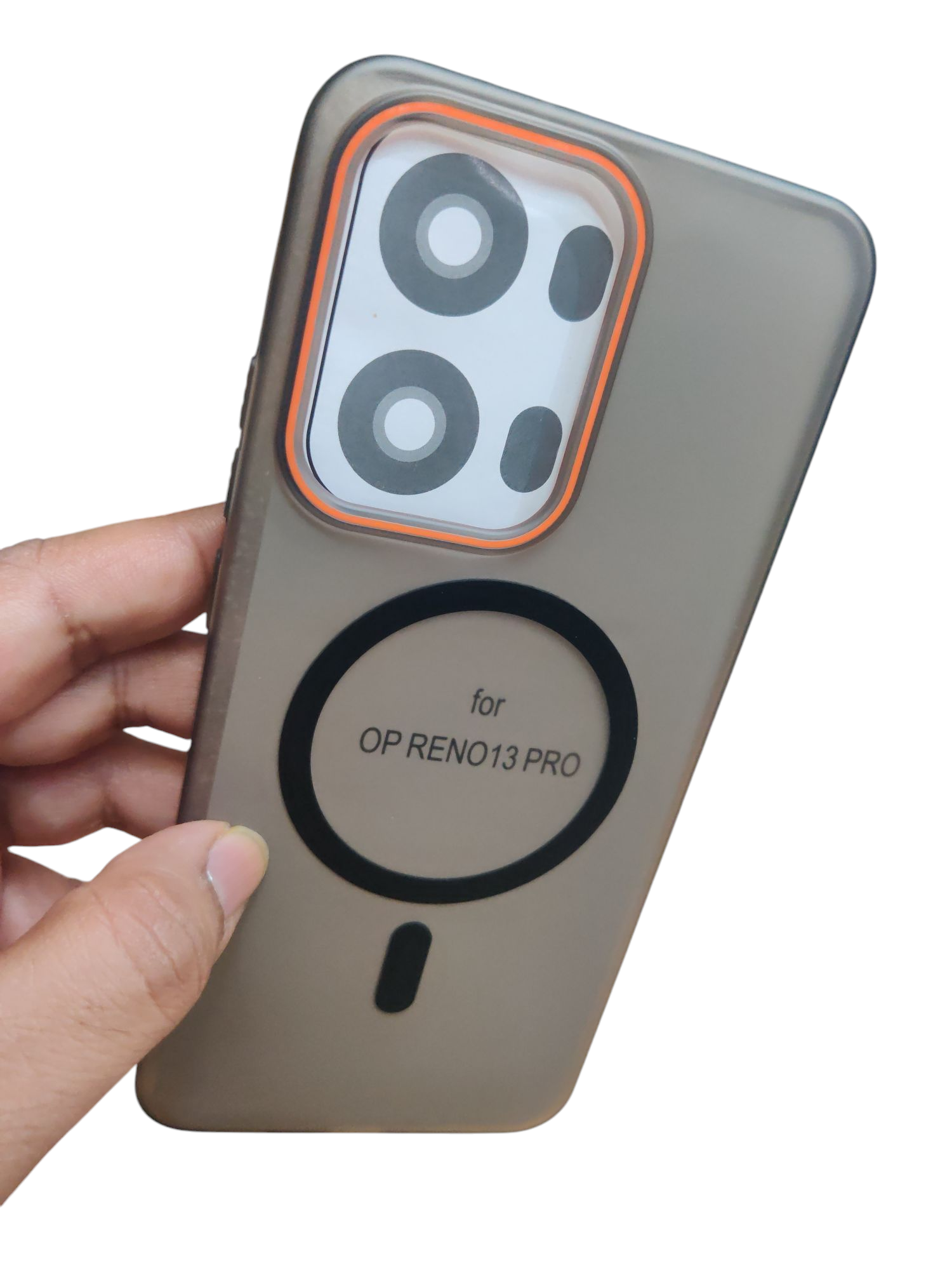 Oppo Reno 13 Pro 5g Royal Star Premium Quality Magsafe Matte Hard Plastic Back Cover Case - Royal Star