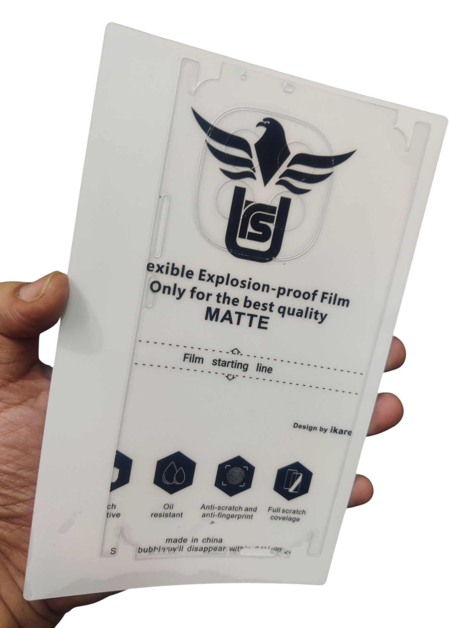 IQOO Neo 10 5G Matte & Glossy Finish Back Lamination Membrane Protector Protection Guard - Royal Star