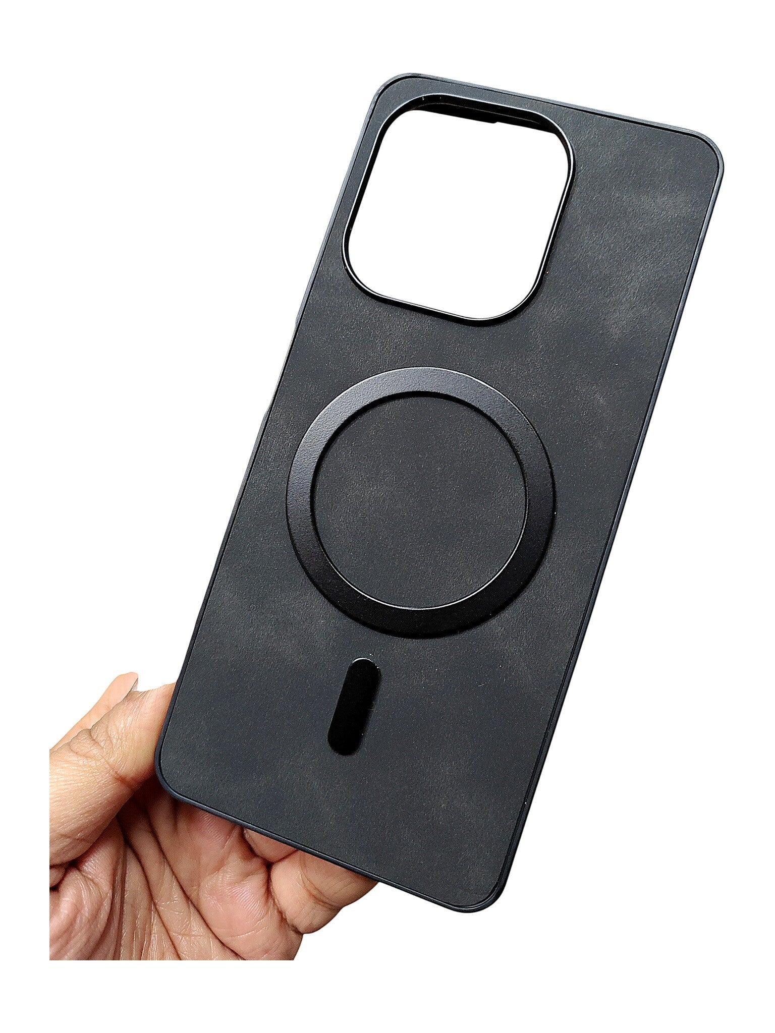 Oppo A5 Pro Leather MagSafe Back Cover Case - Royal Star