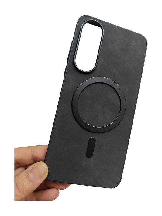 OnePlus Nord 5 Leather MagSafe Back Cover Case - Royal Star