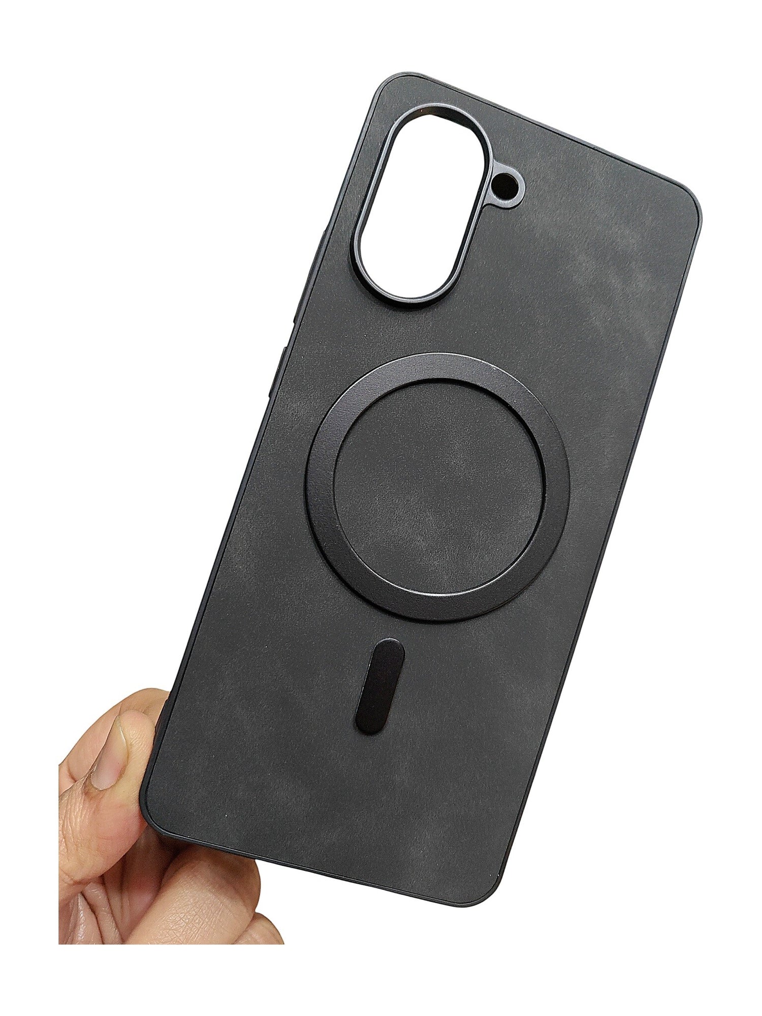 OnePlus Nord CE5 Leather MagSafe Back Cover Case - Royal Star