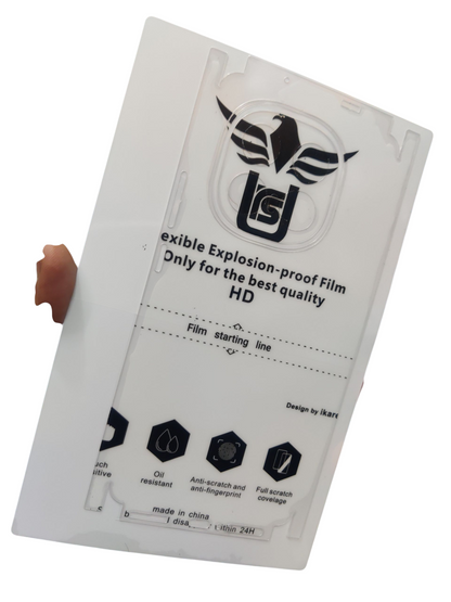 iQOO 13 5G Matte & Clear Finish Back Lamination Membrane Protector Protection Guard