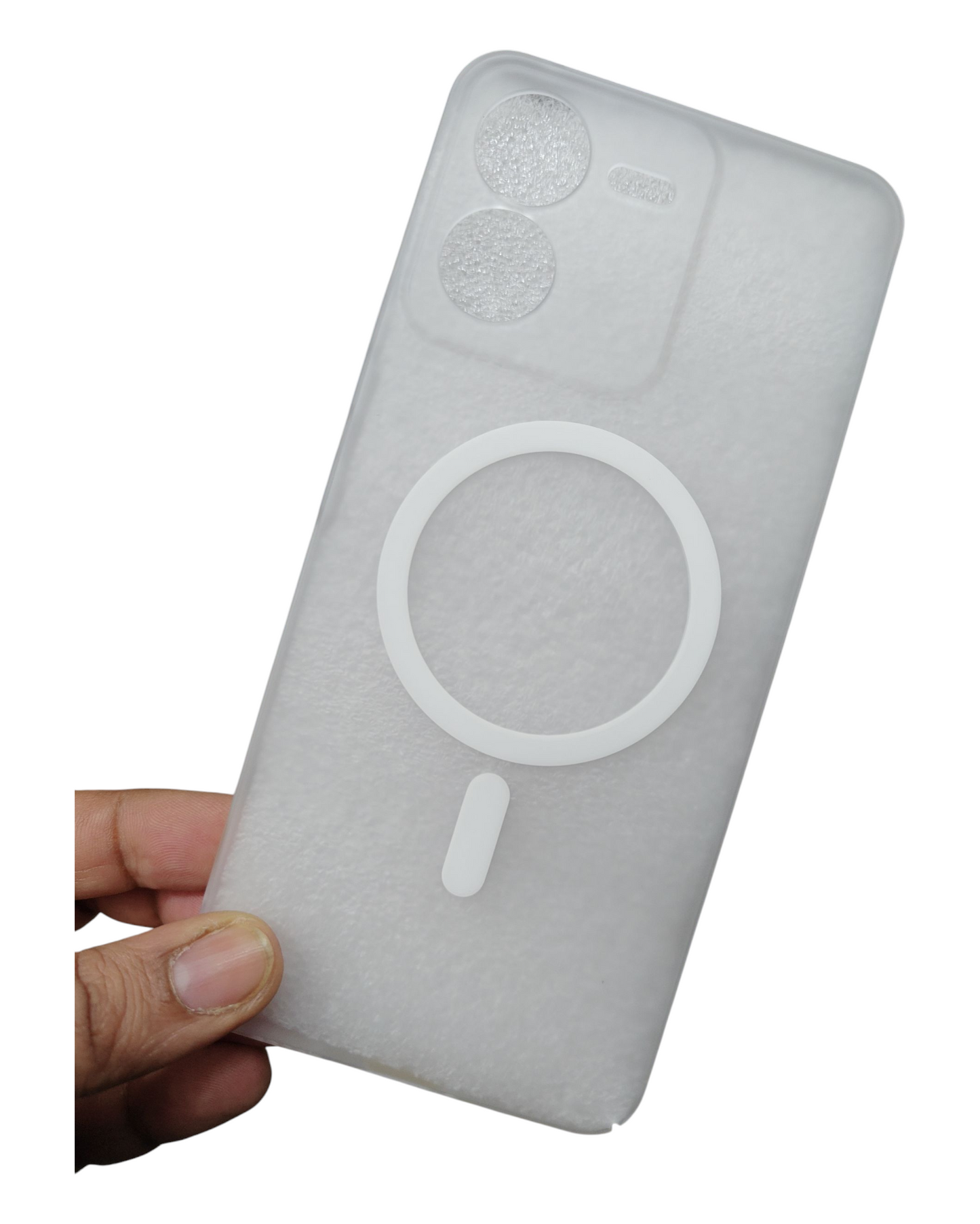 iQOO Z9 5G Premium Quality Magsafe Matte Hard Plastic Back Cover Case - Royal Star