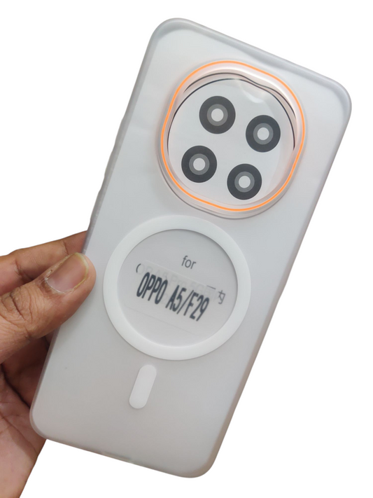 Oppo F29 5g Royal Star Premium Quality Magsafe Matte Hard Plastic Back Cover Case