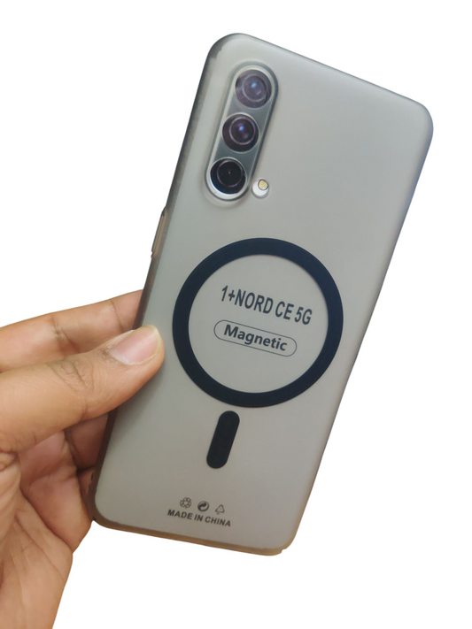 OnePlus Nord Ce 5G Premium Quality Magsafe Matte Hard Plastic Back Cover Case