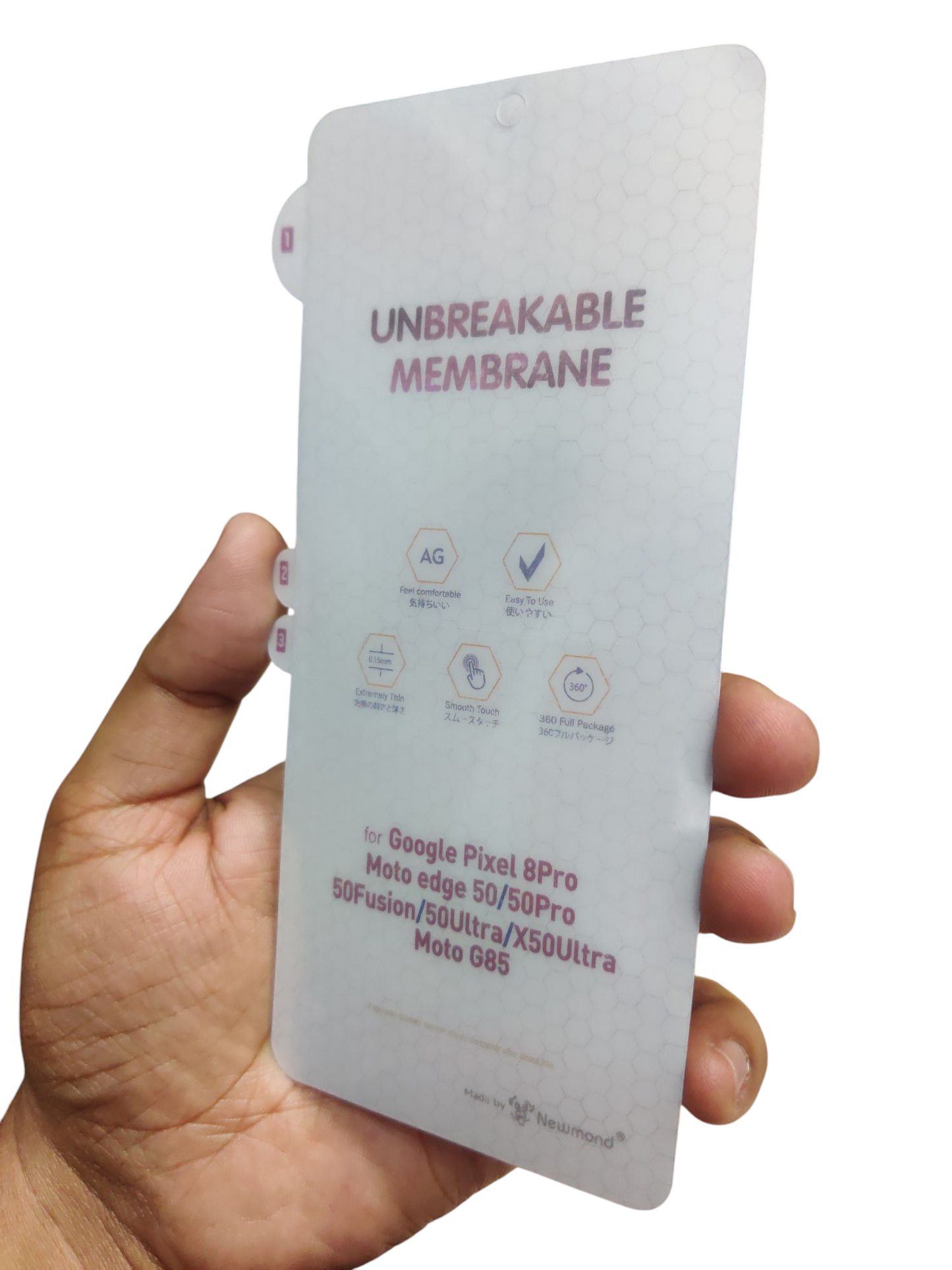 Samsung S22 Ultra / Samsung S23 Ultra Matte Finish Front Membrane Screen Scratch Protector Guard - Royal Star