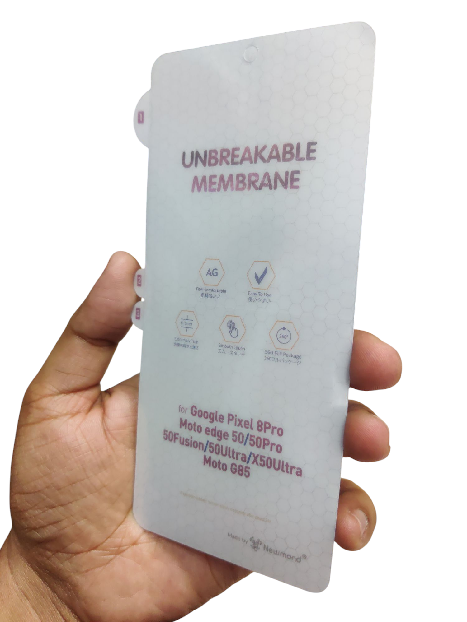 Samsung S22 Ultra / Samsung S23 Ultra Matte Finish Front Membrane Screen Scratch Protector Guard - Royal Star