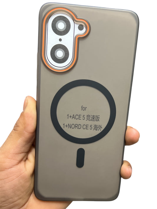 OnePlus Nord CE 5 / Nord CE5 Royal Star Premium Quality Magsafe Matte Hard Plastic Back Cover Case