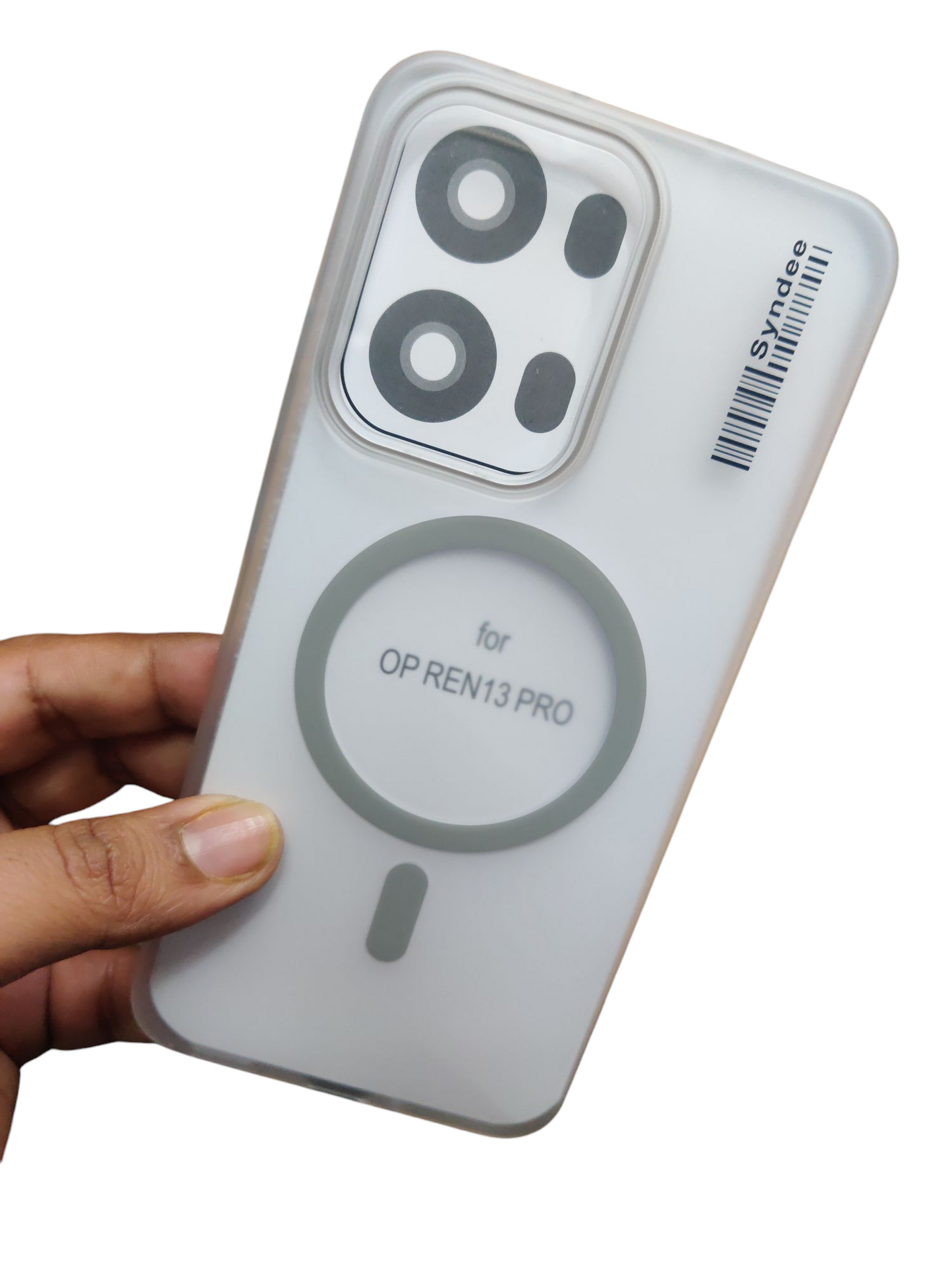 Oppo Reno 13 Pro Syndee Premium Quality Magsafe Matte Hard Plastic Back Cover Case - Royal Star