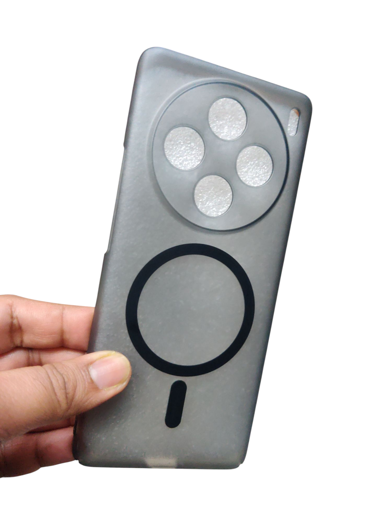 Vivo X100 Premium Quality MagSafe Matte Hard Plastic Back Cover Case - Royal Star