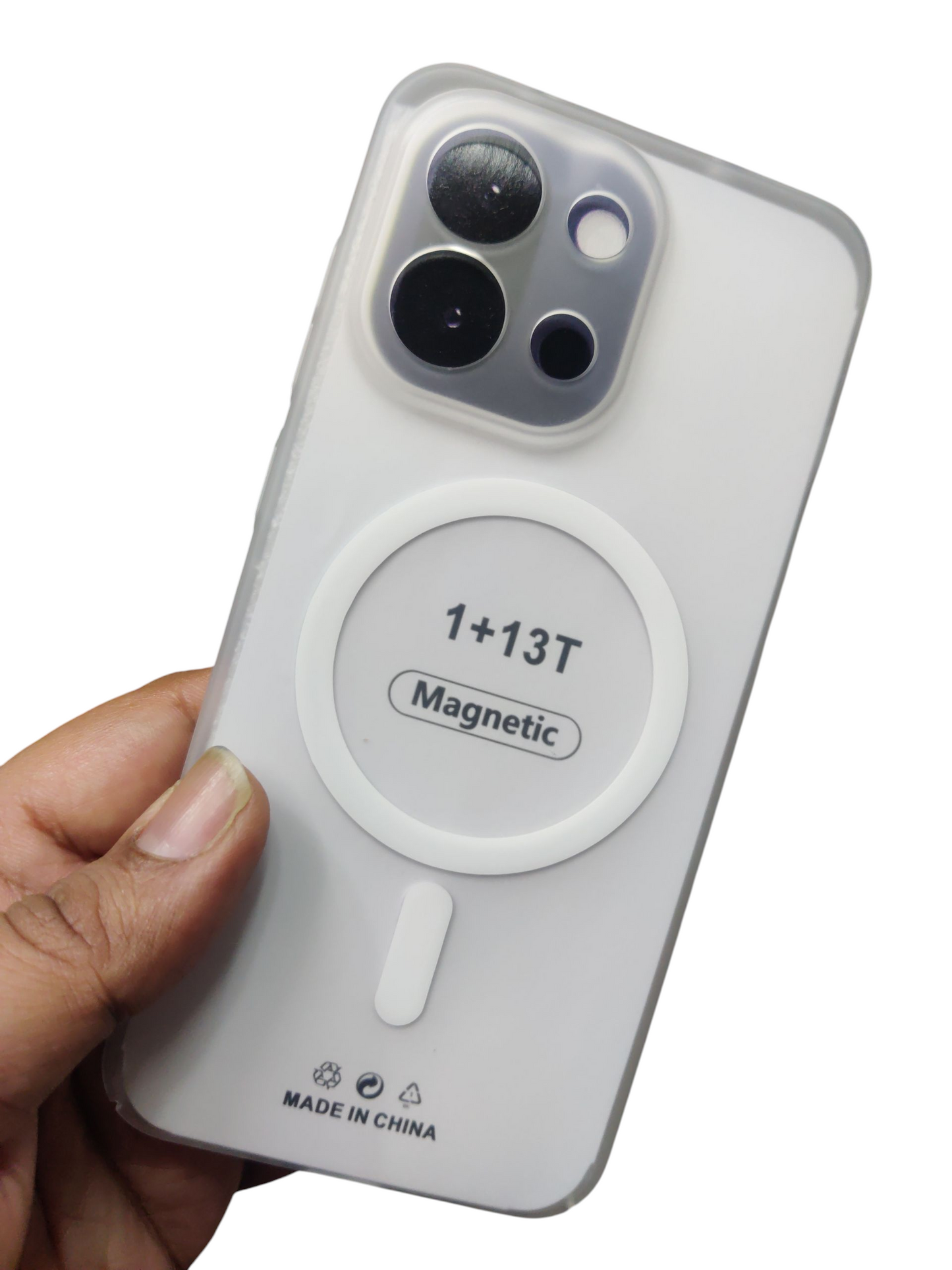 OnePlus 13T / 13S Premium Quality Magsafe Matte Hard Plastic Back Cover Case - Royal Star