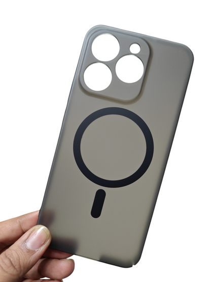 Realme 15T 5G Premium Quality ( No Magsafe, Only Design ) Matte Hard Plastic Back Cover Case