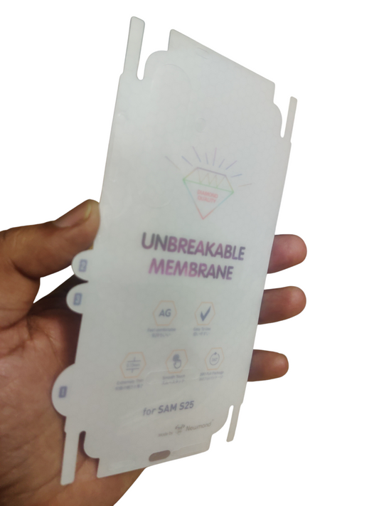 Samsung Galaxy S25 Matte Finish Back Membrane Protector Protection Guard