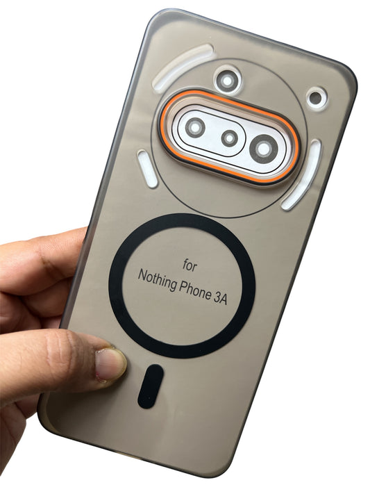 Nothing Phone 3A Royal Star Premium Quality Magsafe Matte Hard Plastic Back Cover Case