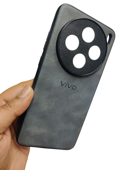 Vivo X200 5G Luxury Leather ( Side Soft, Back Hard ) Back Cover Case - Royal Star