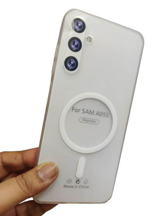 Samsung Galaxy A05S Premium Quality Magsafe Matte Hard Plastic Back Cover Case