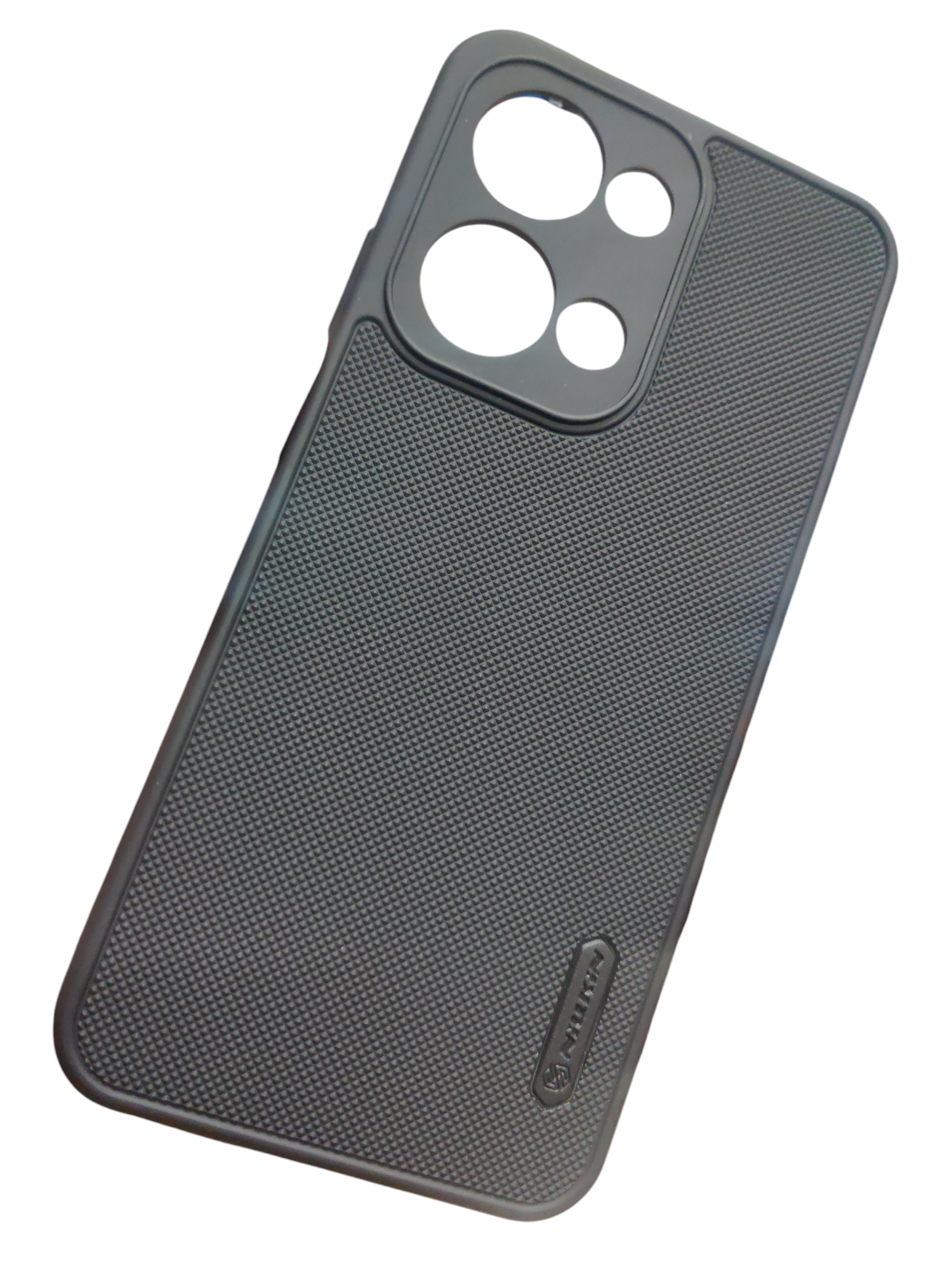 Oppo Reno 13 5G Premium Quality Silicon Soft Frosted Dotted Back Cover Case - Royal Star