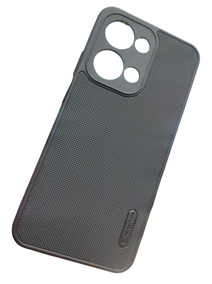 Oppo Reno 13 5G Premium Quality Silicon Soft Frosted Dotted Back Cover Case - Royal Star