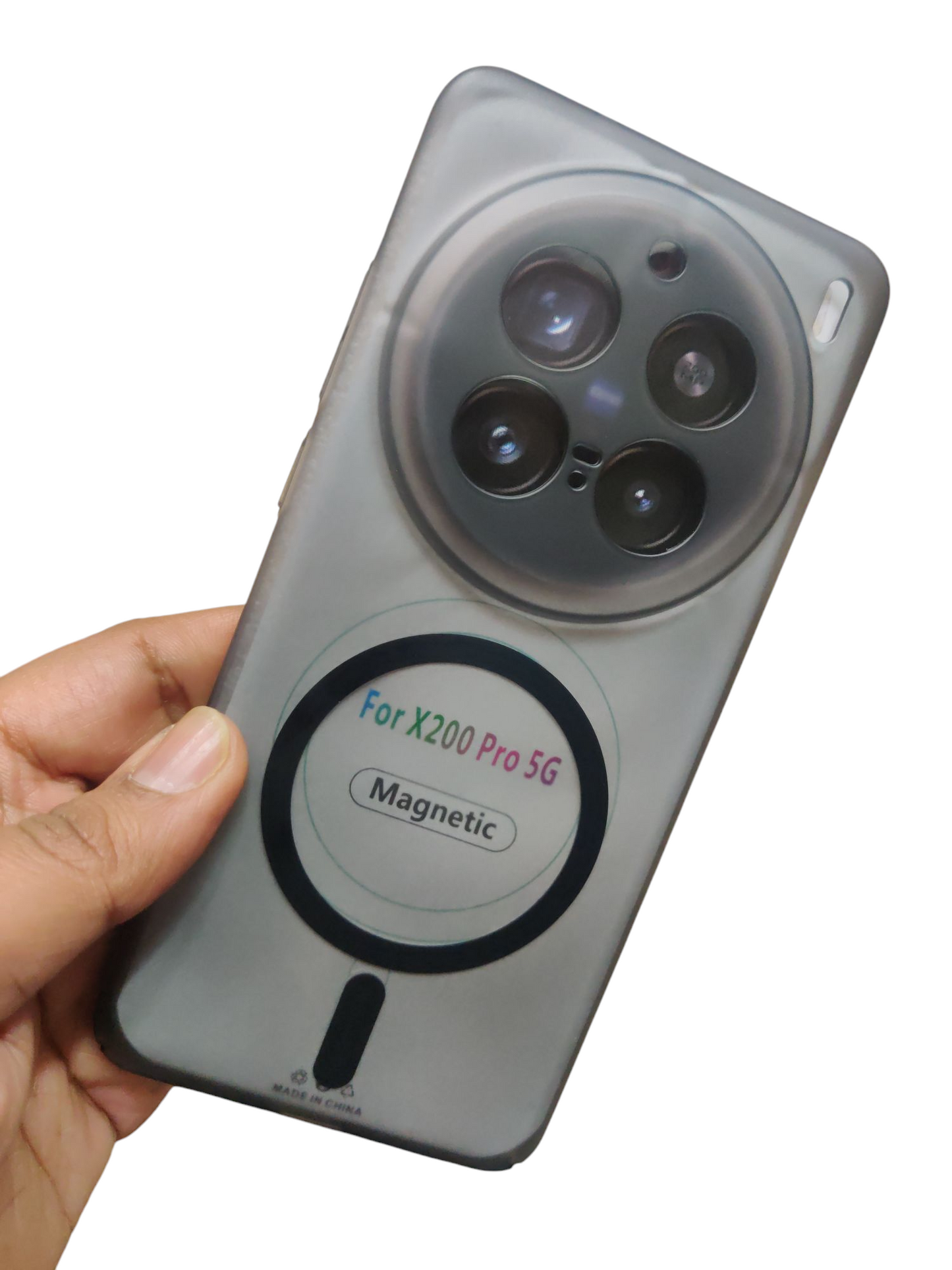 Vivo X200 Pro Premium Quality Magsafe Matte Hard Plastic Back Cover Case - Royal Star