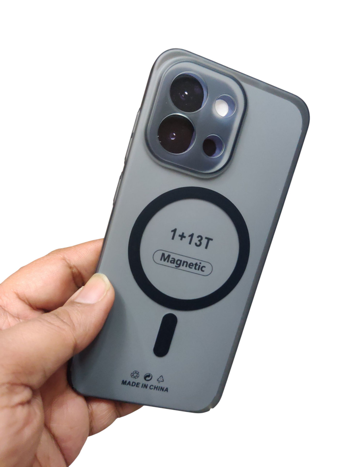 OnePlus 13T / 13S Premium Quality Magsafe Matte Hard Plastic Back Cover Case - Royal Star