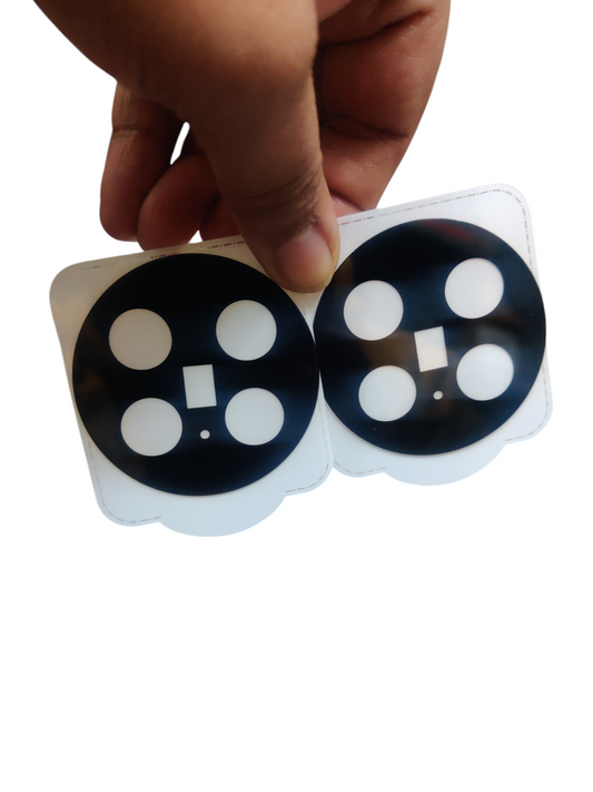 Vivo X200 Pro 5G Royal Star 3D 9H Mobile Camera Protection Glass Guard Protector (Pack of 2)