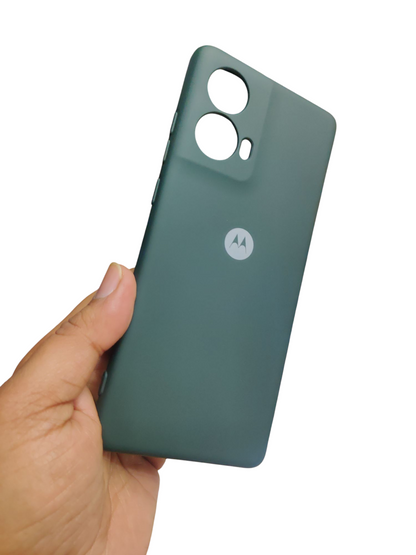 Motorola Moto G85 / Moto Edge 50 Fusion Silicon Soft Back Cover Case - Royal Star