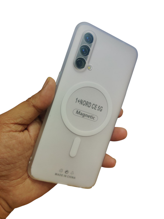 OnePlus Nord Ce 5G Premium Quality Magsafe Matte Hard Plastic Back Cover Case