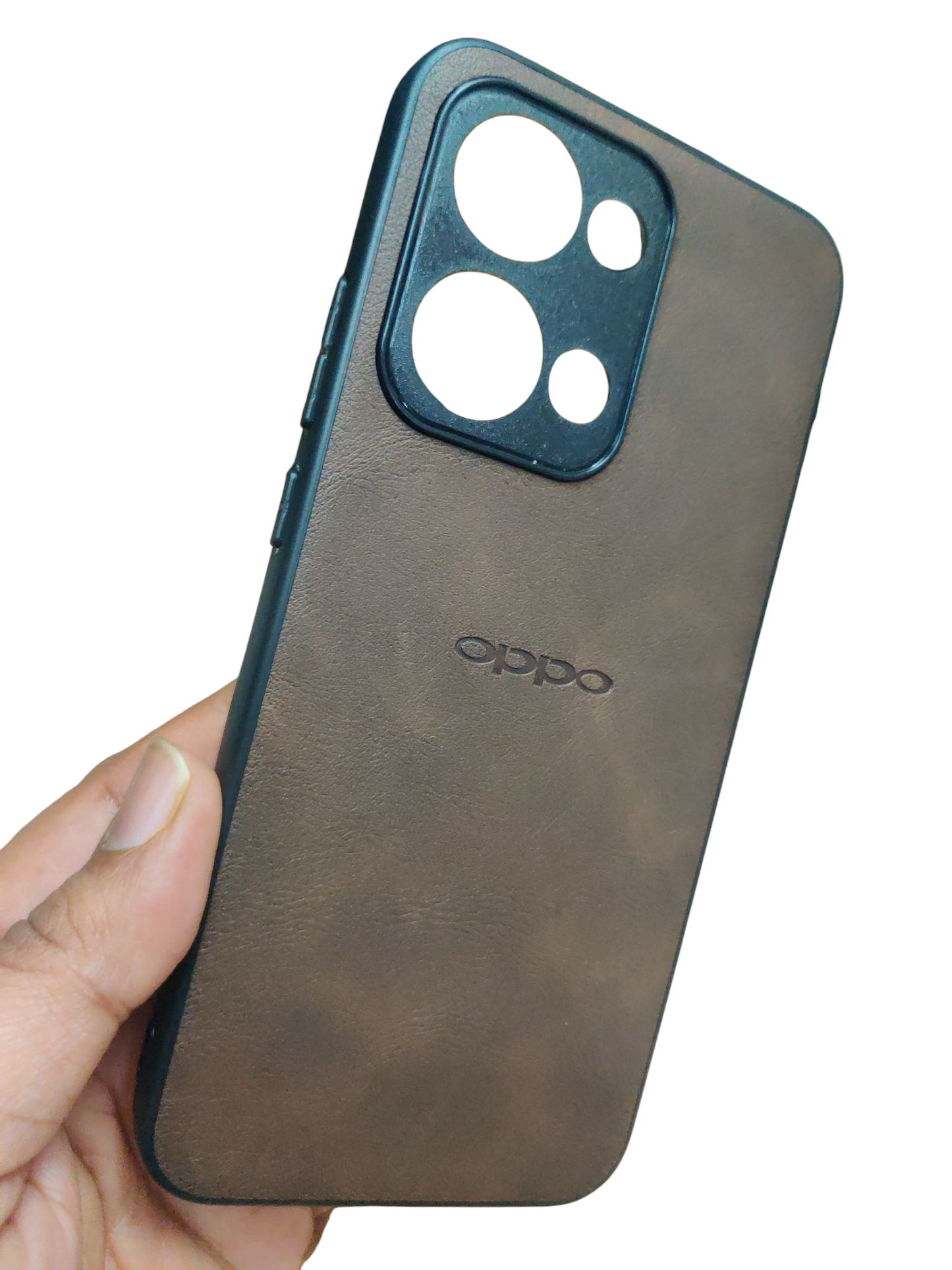 Oppo Reno 13 5G Luxury Leather ( Side Soft, Back Hard ) Back Cover Case - Royal Star