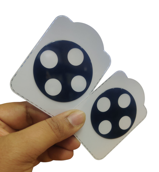 Xiaomi Redmi 14C / Redmi A4 / Poco C75 / Poco M7 5G Royal Star 3D 9H Mobile Camera Protection Glass Guard Protector (Pack of 2)